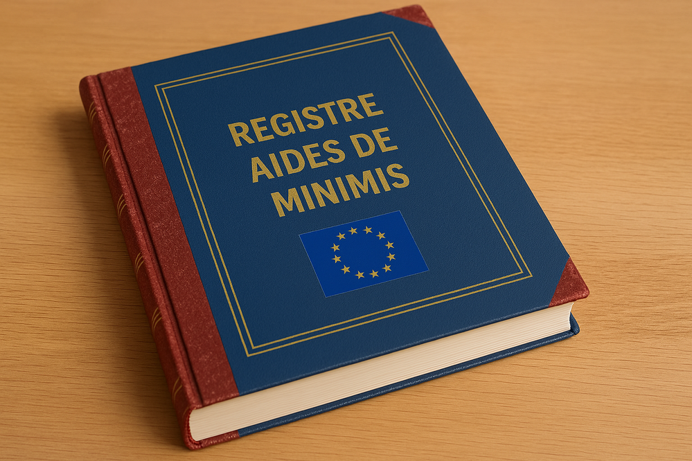 Le registre de minimis est arrivé !